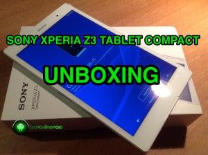 sony xperia z3 tablet compact