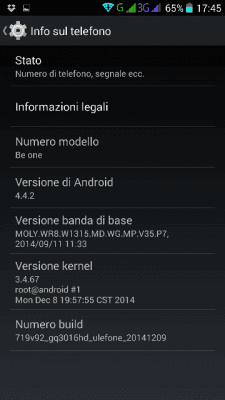 Screen ulefone (4)