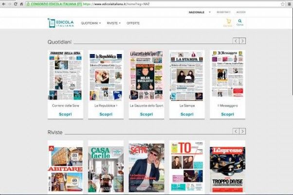 edicola italiana