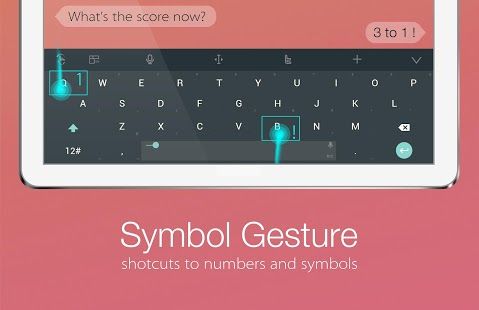 touchpal gesture