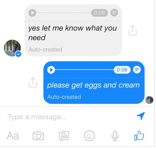 facebook messenger messaggi vocali