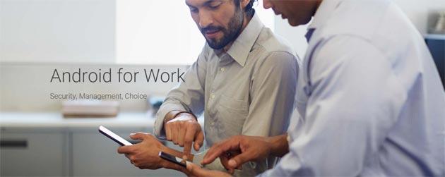 Android for Work: la suite di Google per il Business