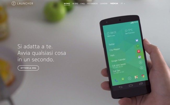 Nokia Z Launcher