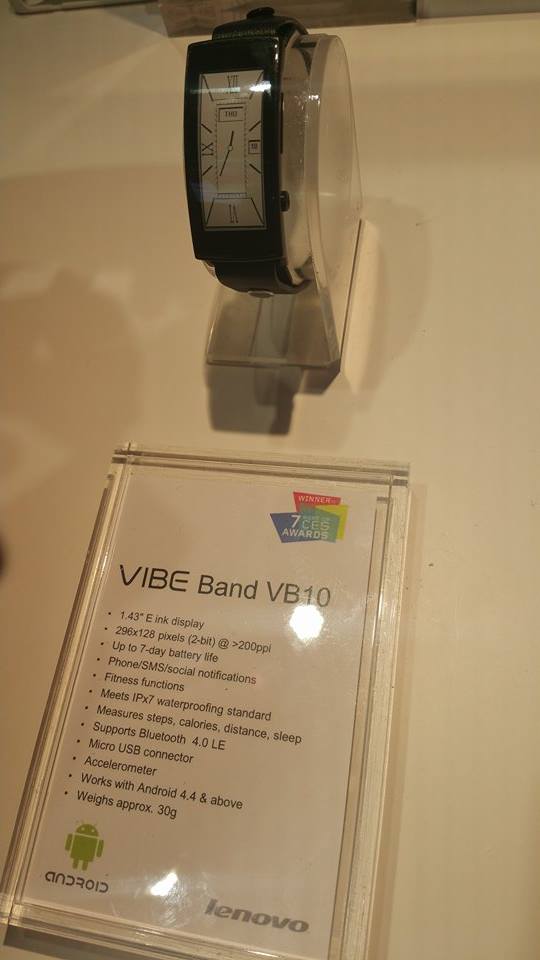 Lenovo-Vibe-Band-VB10 Lenovo Vibe Band VB10