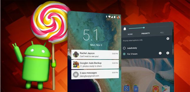 ANDROID 5.1 lollipop