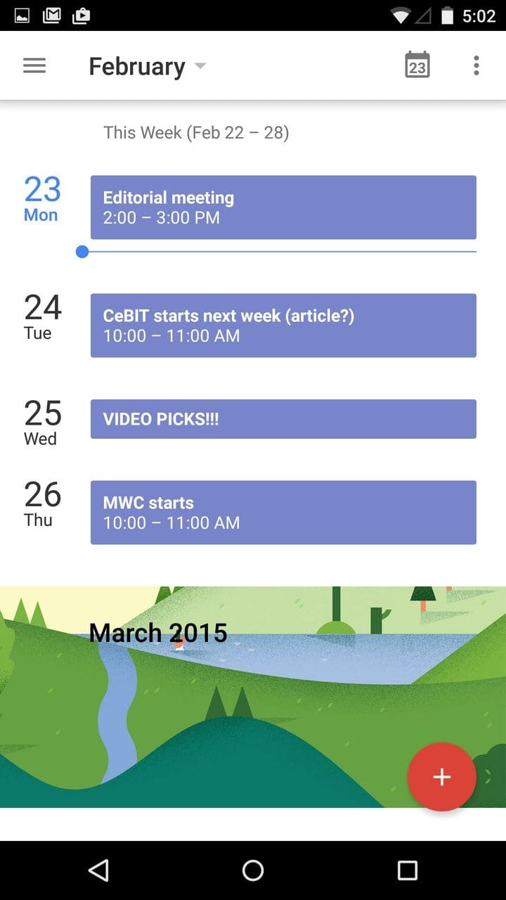 Calendar