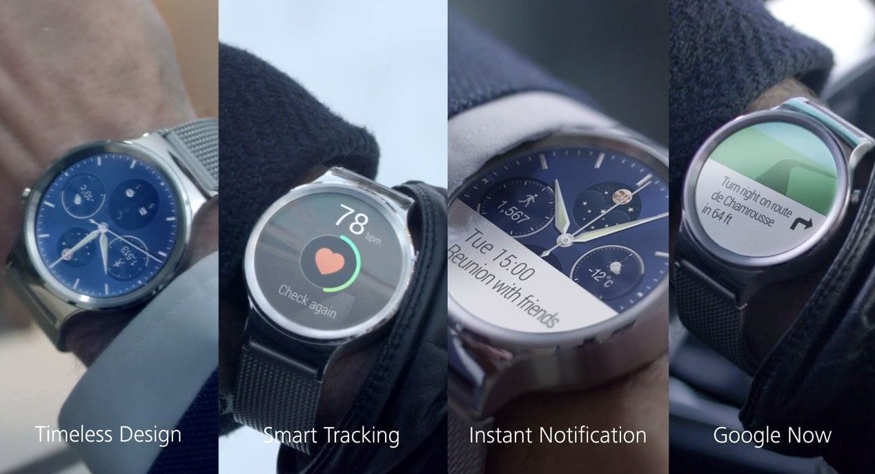 Huawei Watch annunciato ufficialmente al MWC