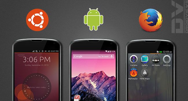 Android Lollipop vs Firefox OS vs Ubuntu Touch: confronto interfacce