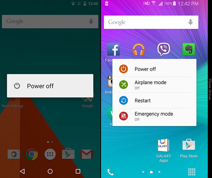 Power-button-menu