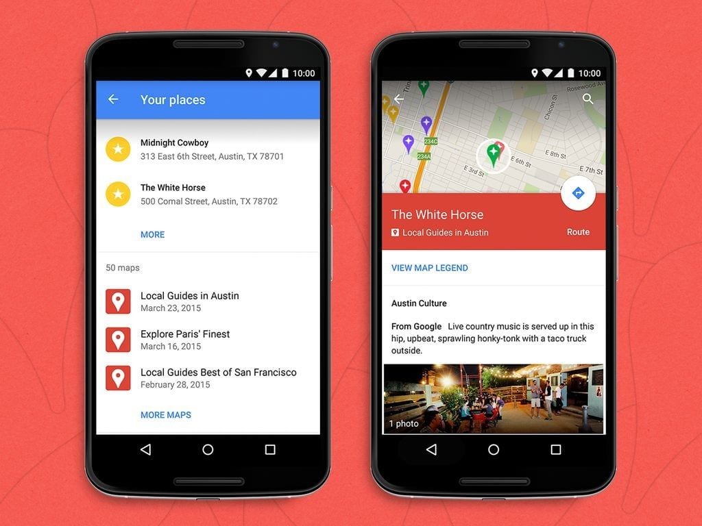 Google maps ora visualizza le mappe  create con l’app  “Le Mie Mappe”