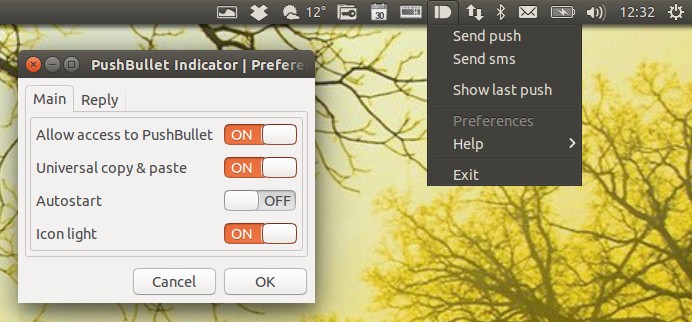 Pushbullet Indicator: usare Pushbullet su Ubuntu pushbullet