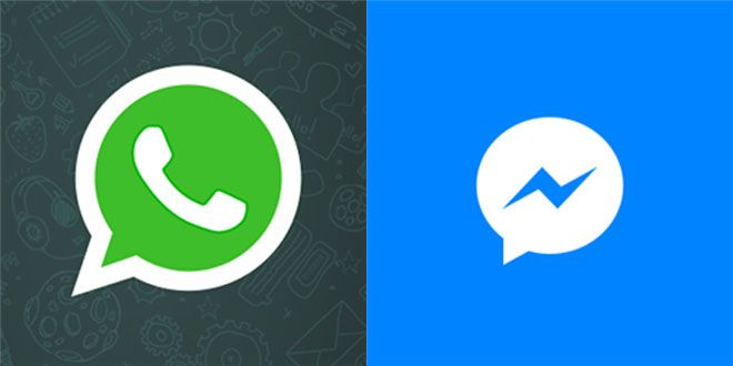 Whatsapp e Facebook Messenger