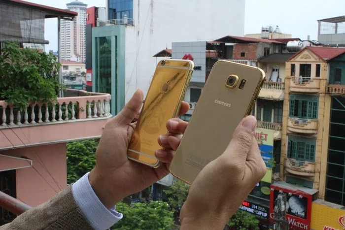 Samsung Galaxy S6 e Galaxy S6 Edge ricevono la placcatura in Oro 24K del profilo