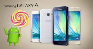 Galaxy A3 A5 e A7 l'aggiornamento Lolipop