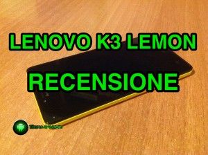lenovo k3 lemon