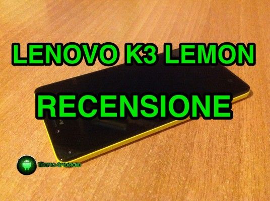 lenovo k3 lemon