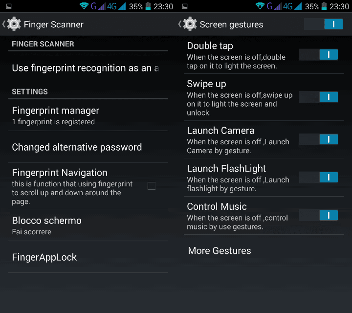 Screen Elephone P3000S (6)