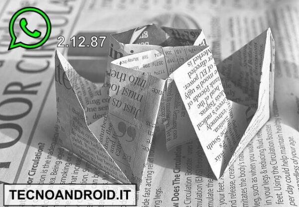 interfaccia whatsapp android beta material design