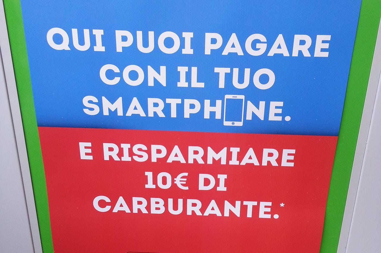 TotalErg pagare benzina app