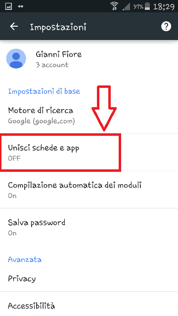Chrome unisci schede (3)