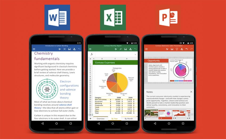 Microsoft Office smartphone android