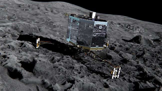 Missione Spaziale Rosetta risveglio Philae