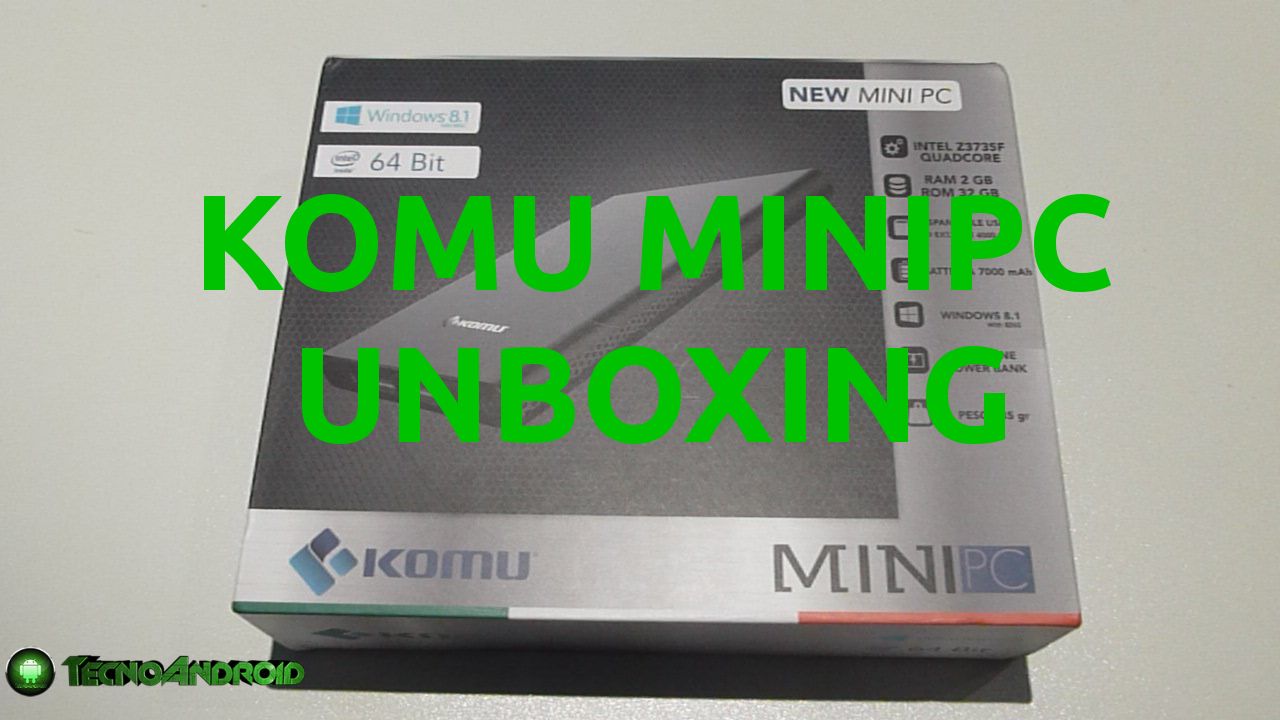 Komu MiniPC: unboxing e prime impressioni