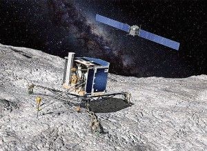 Missione Spaziale Rosetta risveglio Philae