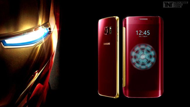 galaxy s6 edge iron man edition