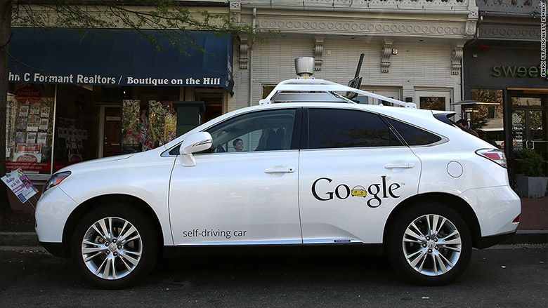 Google Car incidente con feriti
