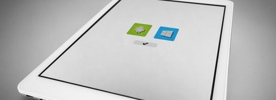Microtech e-tab tablet dual boot