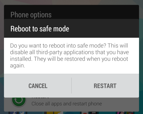 Android_enter_safe_mode