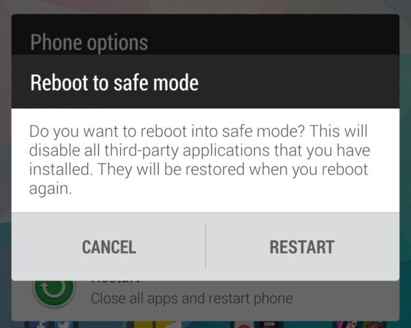 Android_enter_safe_mode