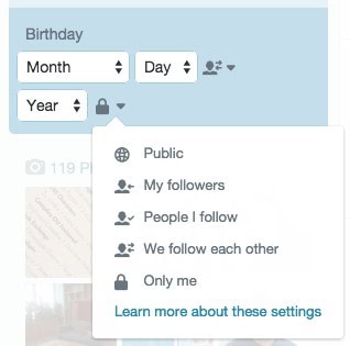 twitter chiede data di nascita
