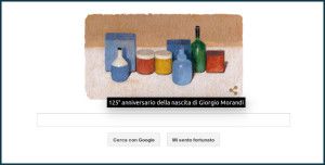 Google Morandi doodle
