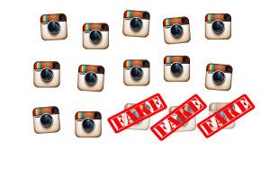 Profili fasulli Instagram