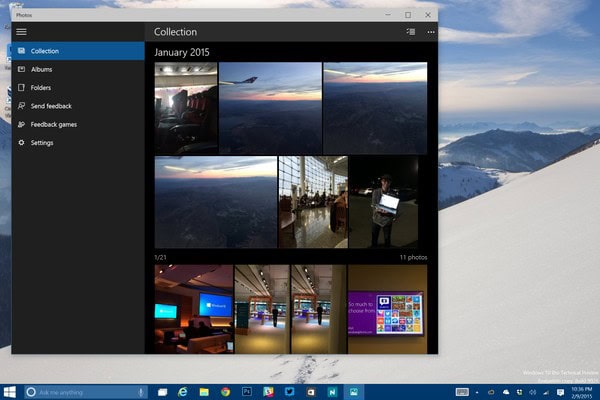 Windows 10: tutti i segreti della nuova app Foto