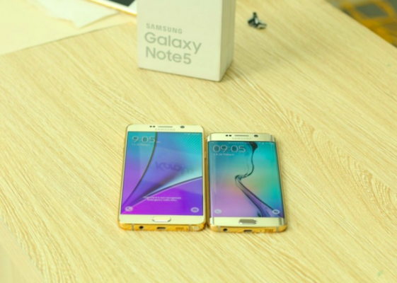 Galaxy Note 5 e Galaxy S6 Edge+ adesso anche in oro 24K