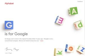 Alphabet Google
