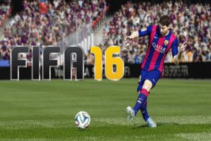 Un'immagine di Messi in Fifa 16