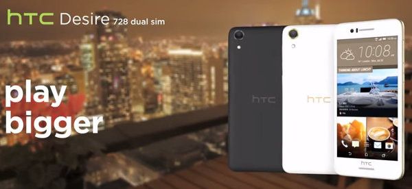 HTC Desire 728G è ufficiale: processore Mediatek e 1,5 GB di RAM