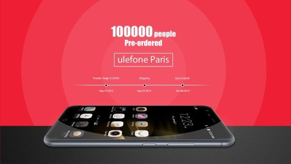 Ulefone Paris prevendite
