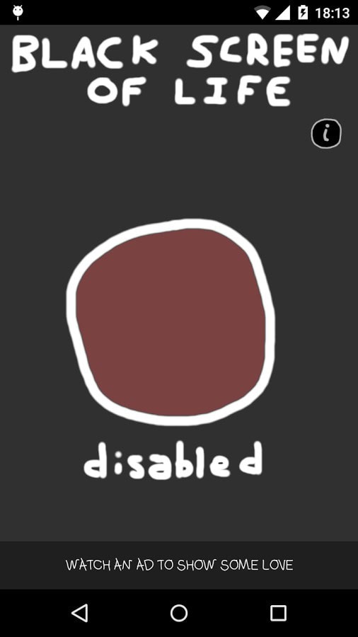 Blackscreenoflife_1 Black Screen of Life: l'app per risparmiare batteria
