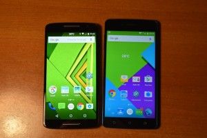 Moto X Play vs Stonex One
