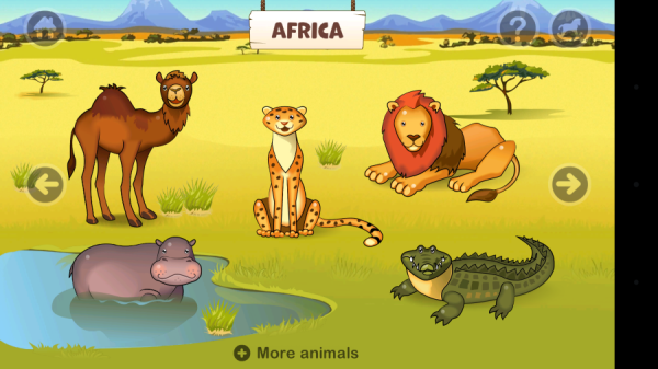 Zoo Playground, il gioco Android per i bambini