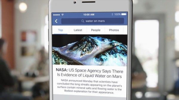 facebook search