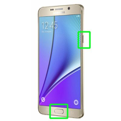screenshot Galaxy Note 5