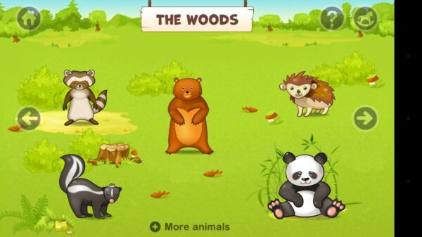 Zoo Playground, il gioco Android per i bambini