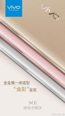 Confermati i nuovi colori di Vivo X6 e il sensore di impronte