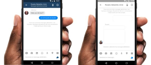 Facebook lancia i messaggi dotati di autodistruzione